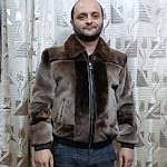 Куртка из выдры, комбинированная с бобром и кожей